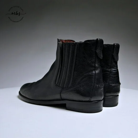 Madewell the Ainsley Leather Chelsea Boots